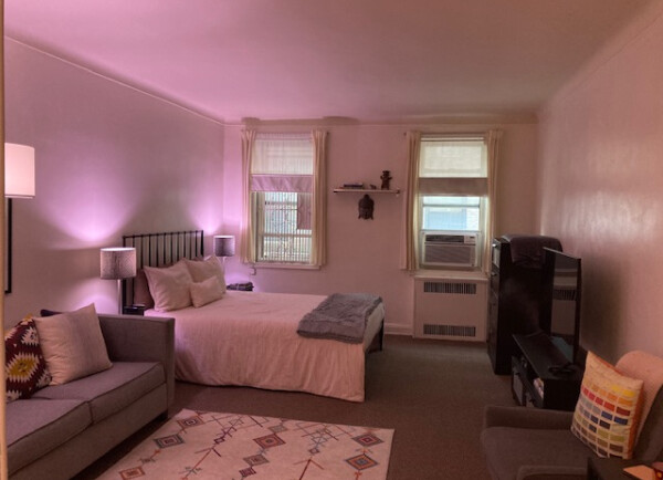 main room, unfurnished